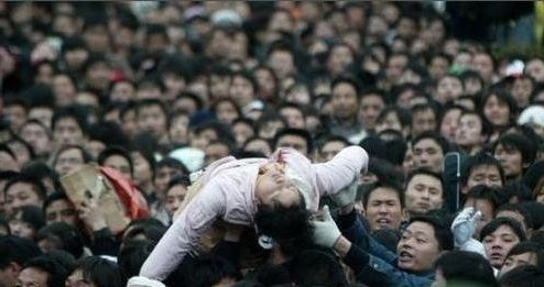 春运震撼人心,春运的震撼场面