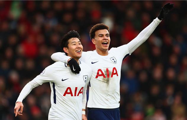 孙兴慜带领热刺来势汹汹,孙兴慜庆祝动作闭嘴热刺被反讽