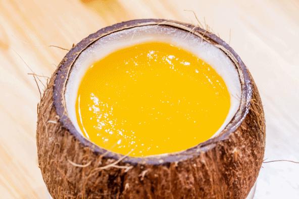 椰子碗甜品颜值高,火爆ins的椰子碗直接送