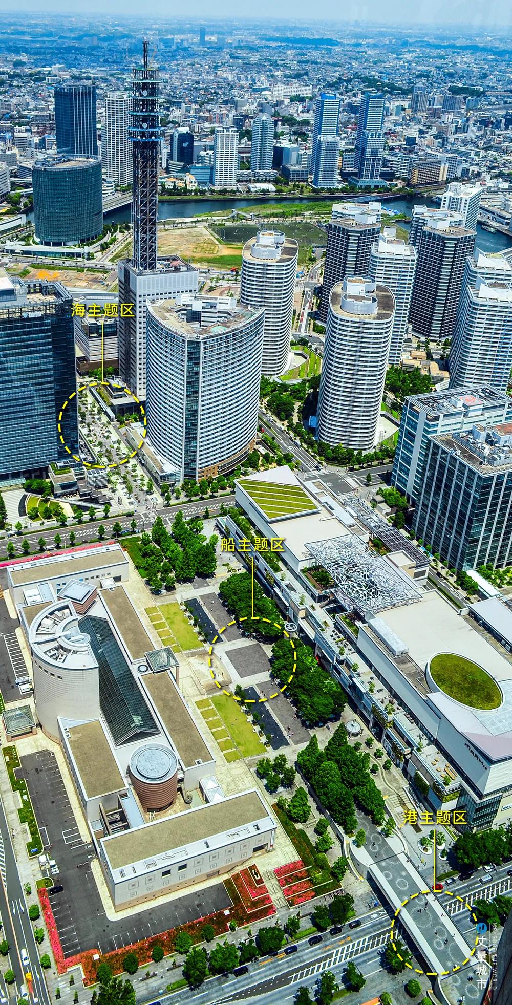 TOD新城，另辟蹊径的城市更新——横滨港未来21