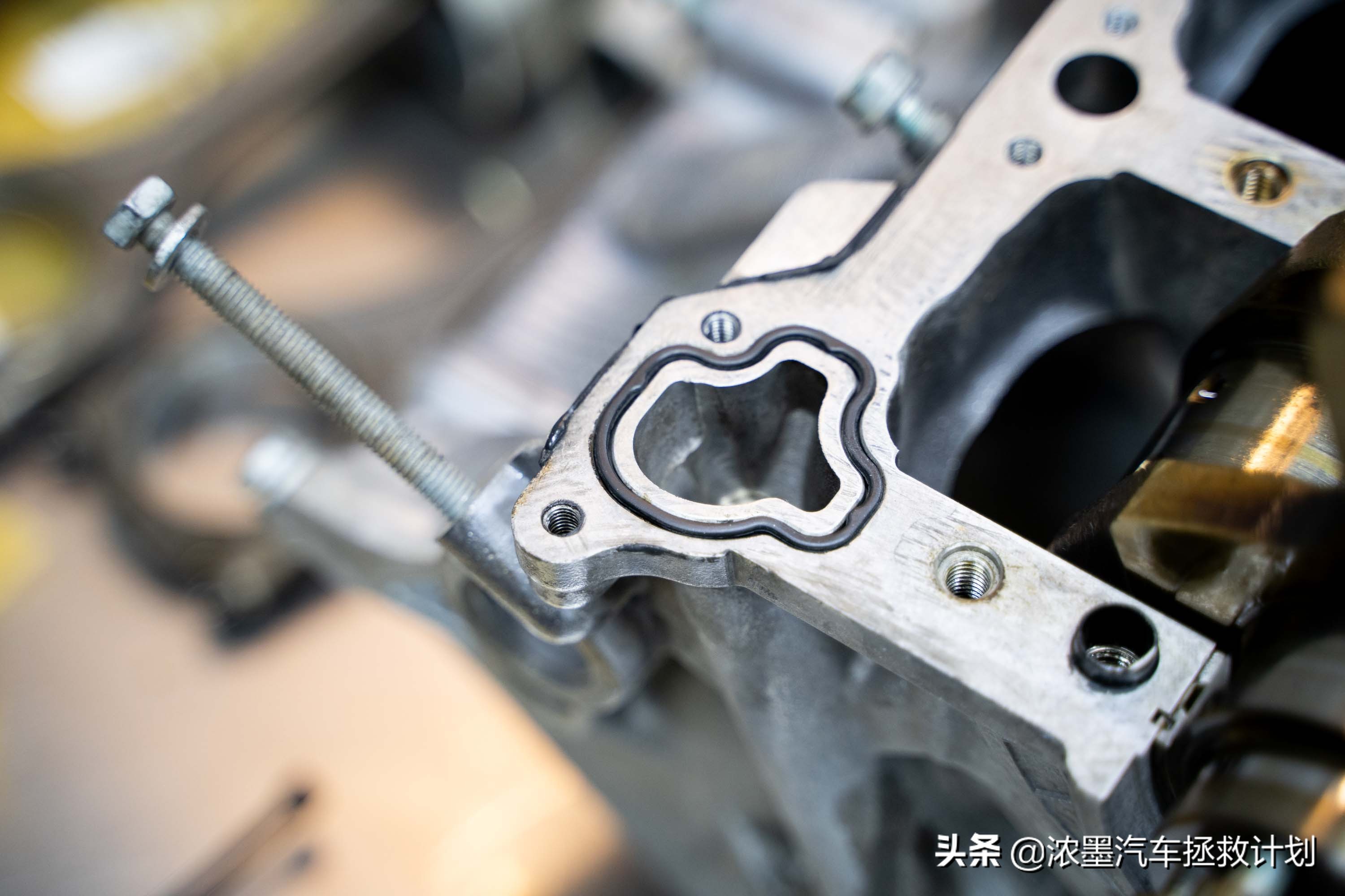 奥迪a6发动机大修全过程,翻新奥迪a6大修发动机