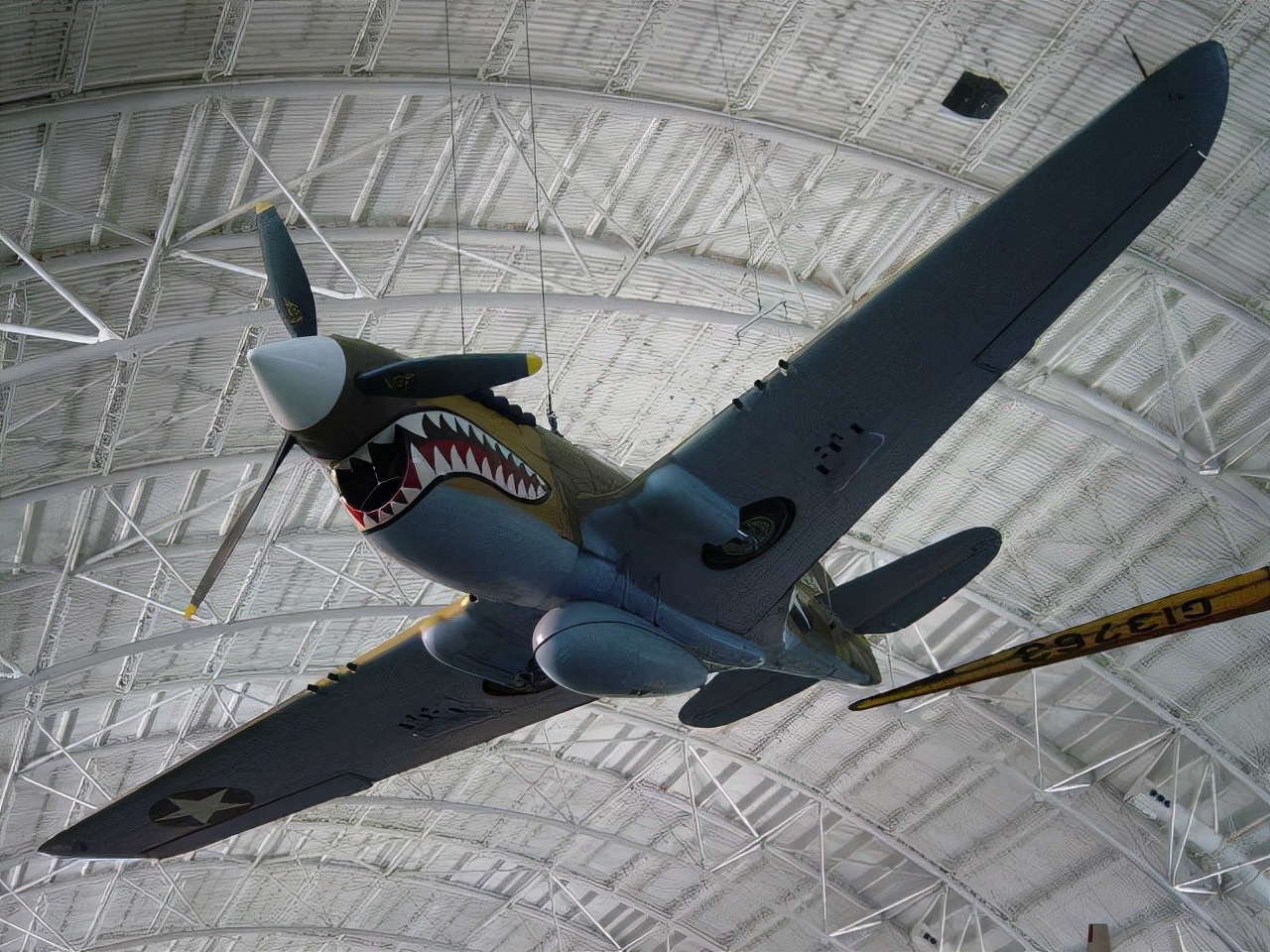 飞虎队大鲨鱼战斗机,飞虎队p-40战鹰战斗机