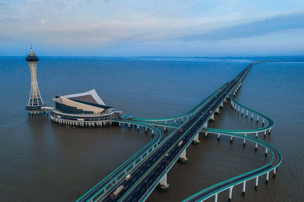 杭州湾风景,杭州湾海天一洲风景区