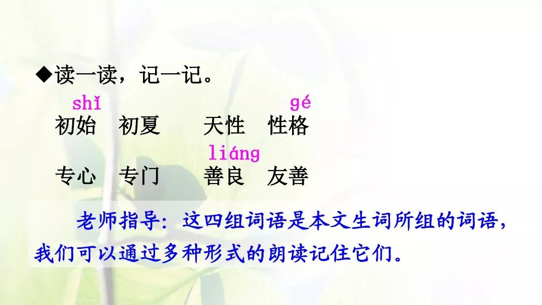 部编版一年级下册人之初知识,一年级下册识字8人之初