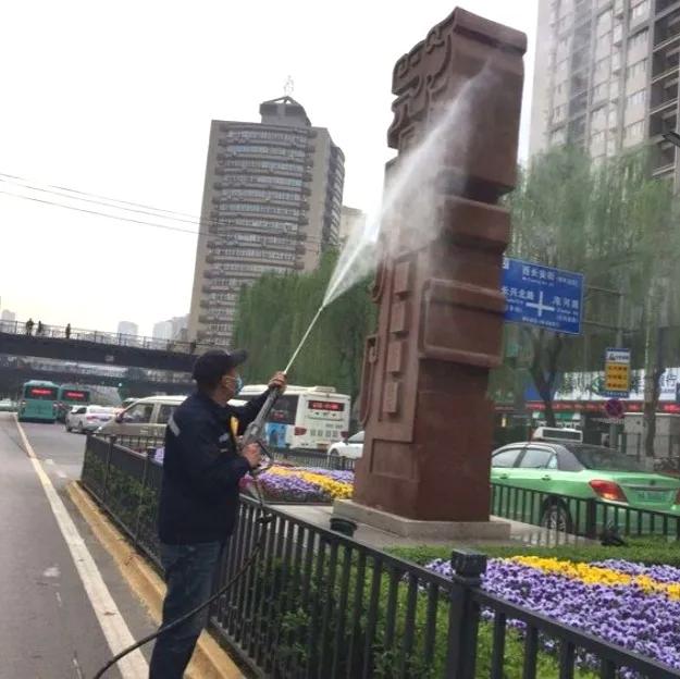 喜迎十四运古都大擦洗｜拭净城市容颜尽享洁净之美