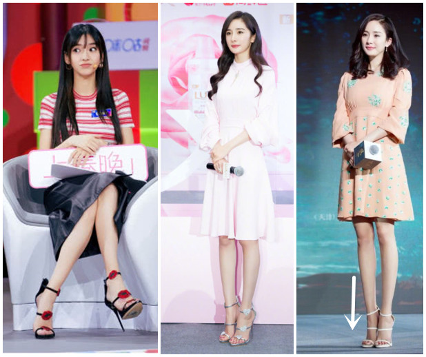 戛纳红毯，金巧巧的恨天高上热搜？娜扎章子怡的鞋才是狠角色