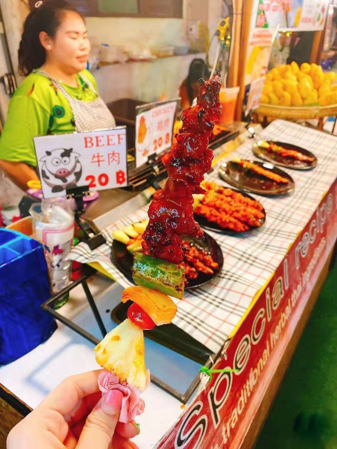 泰国清迈美食分享,泰国美食吃货清迈