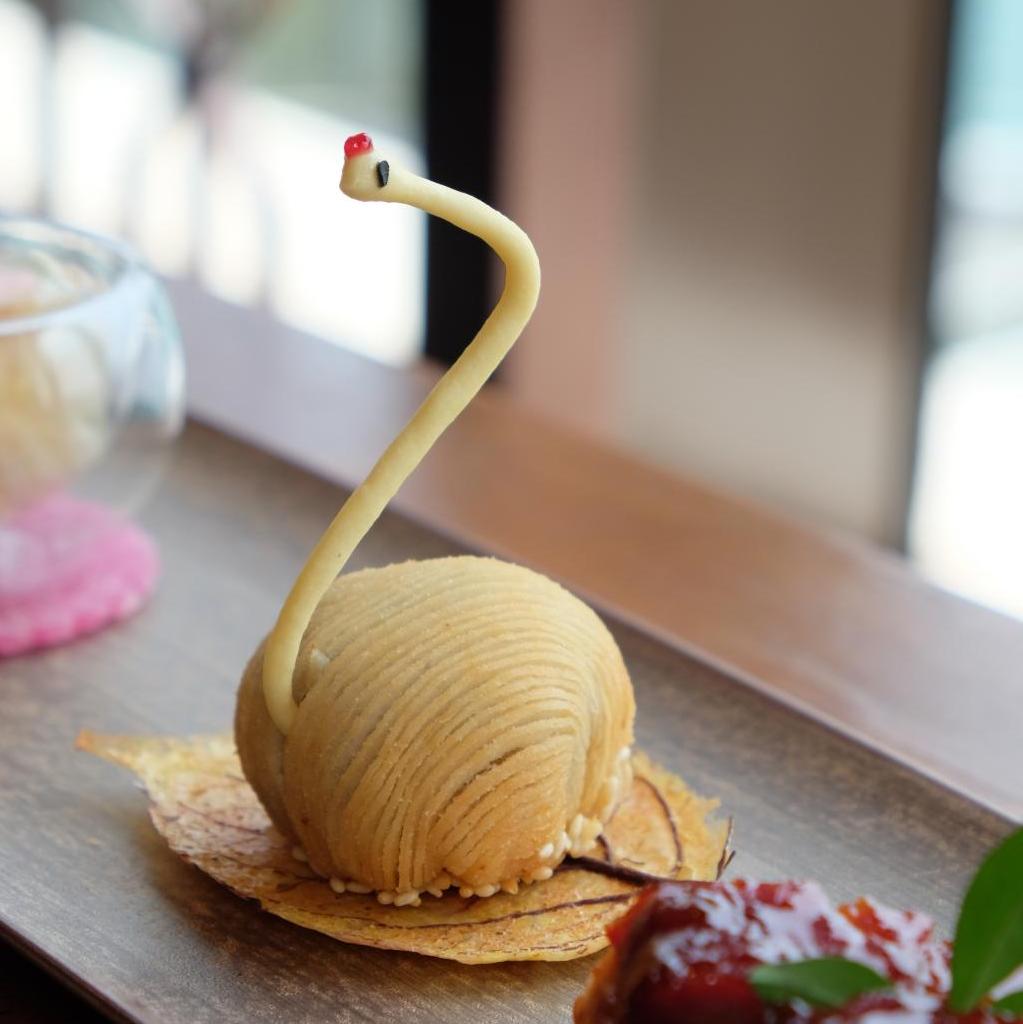 造型栩栩如生的港式点心，望见已不忍下箸