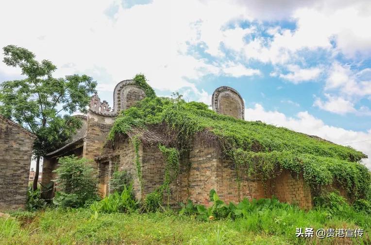 贵港市古城墙古遗址古村落,广西贵港大山里的古民居