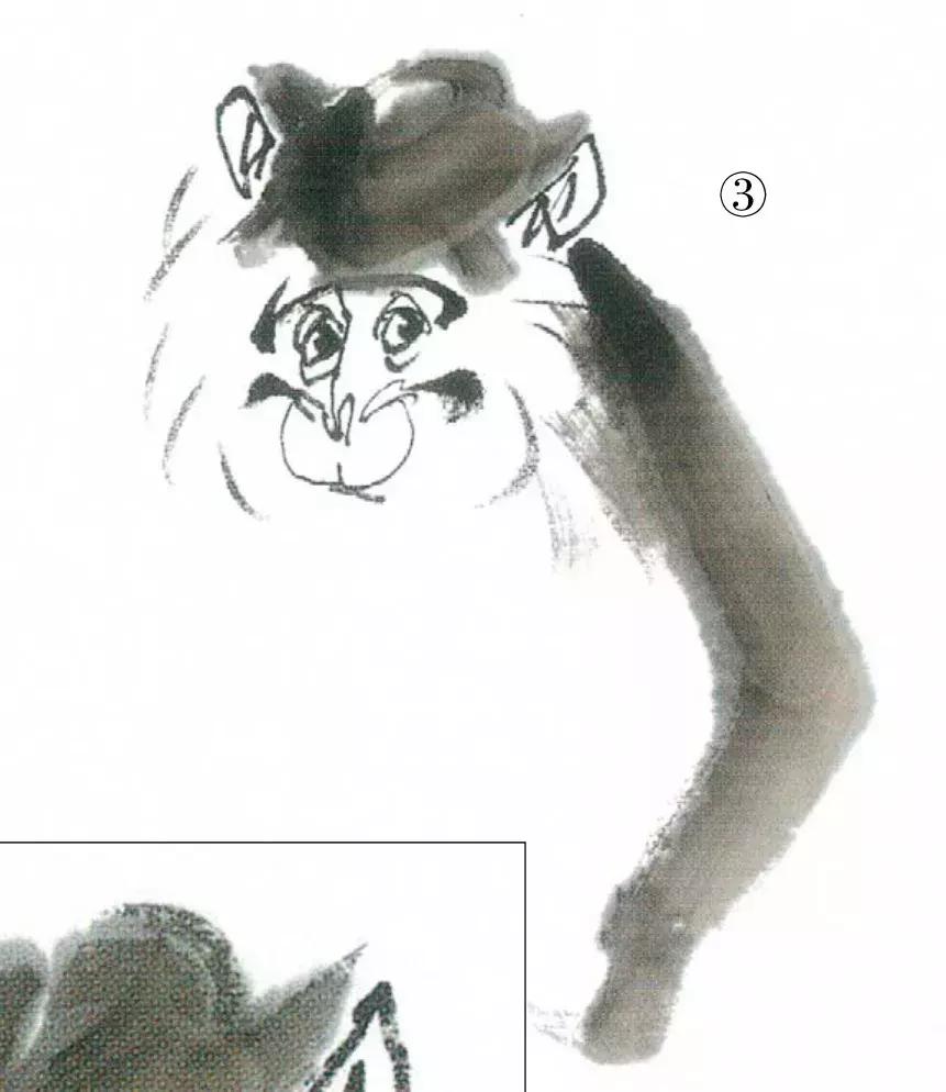 画猴子简便一些,画猴子高级一点