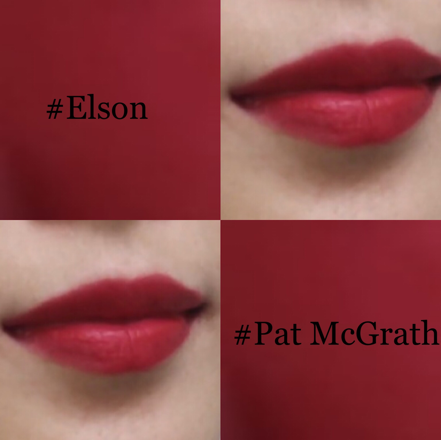 tomford口红试色及推荐,patmograthlabs口红