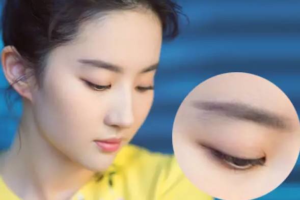 眉毛看起来很淡,眉毛淡但是看得见