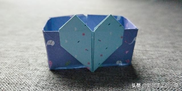 爱心形的收纳盒免打孔壁挂,爱心收纳盒教程有盖子麻绳