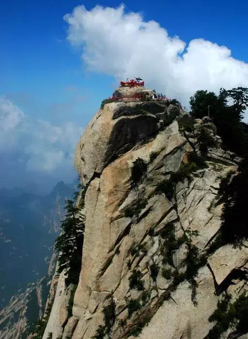 华山黑龙潭是真的假的,华山黑龙潭风景