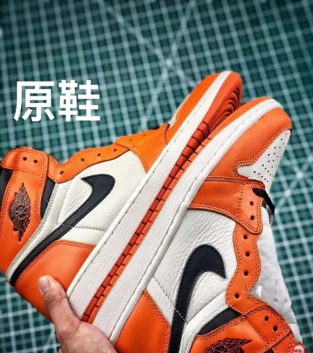 airjordan1白橙扣碎,airjordan1低帮白鞋黑勾