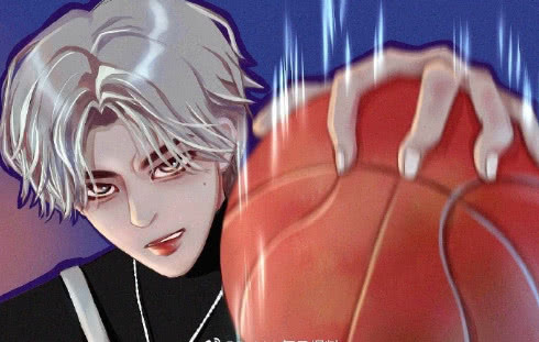 蔡徐坤打篮球动漫人物绘画,蔡徐坤打篮球超简单画法