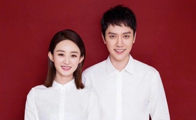 赵丽颖和朱一龙站一起,赵丽颖官宣怀孕评论