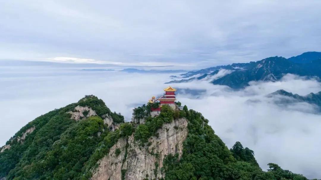 西安南五台景区游玩,西安南五台云海仙境究竟有多美