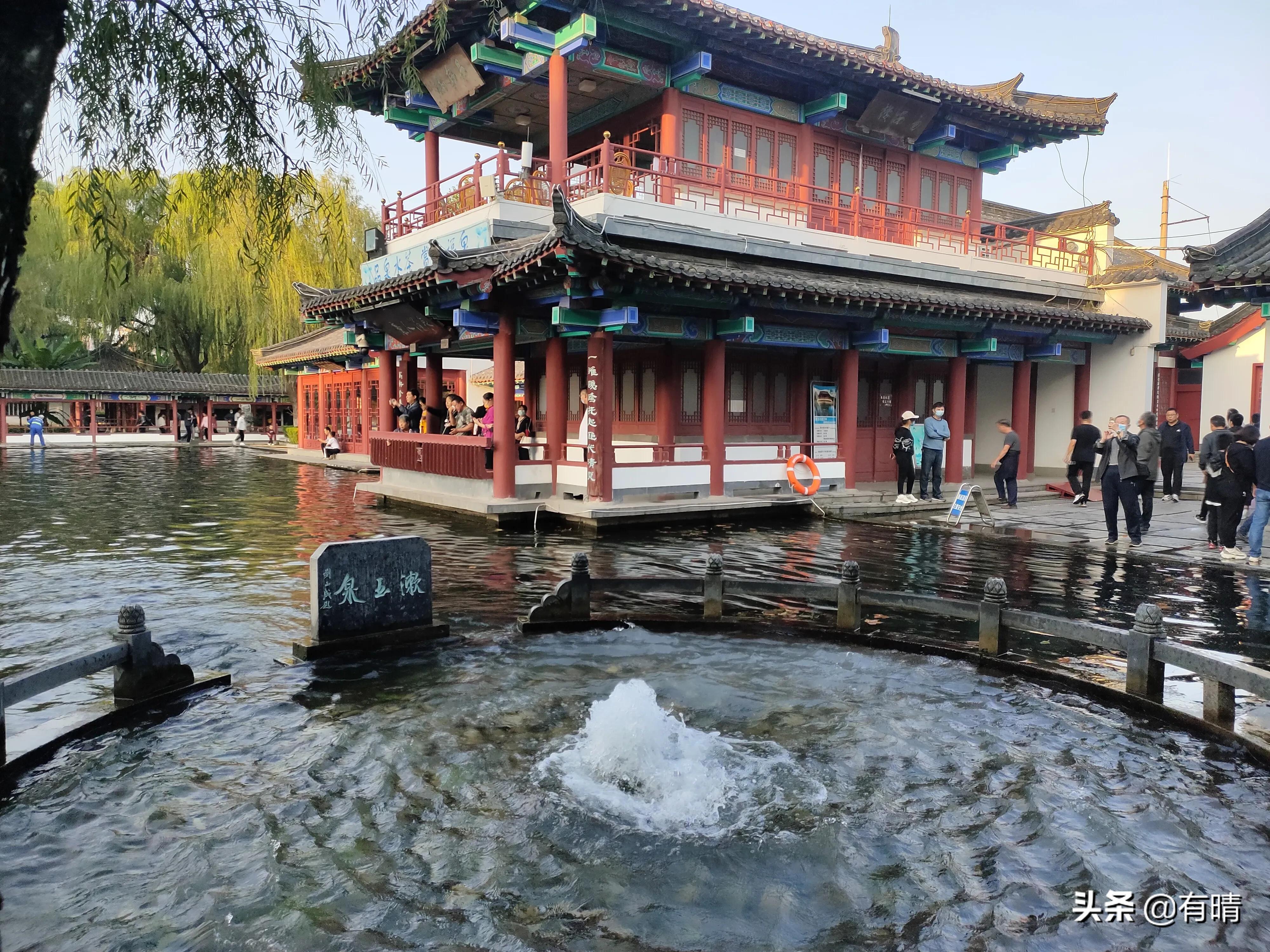 章丘景点百脉泉,七十二泉之章丘百脉泉