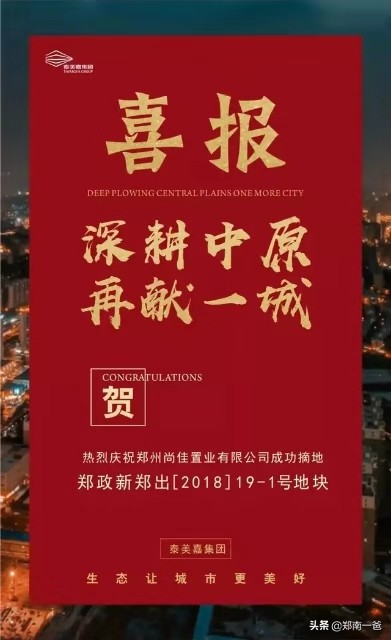 泰美嘉郑州项目,泰美嘉郑州