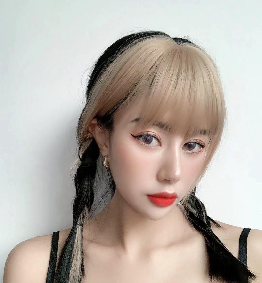 不掉色刘海染什么发色显白,染刘海推荐发色减龄