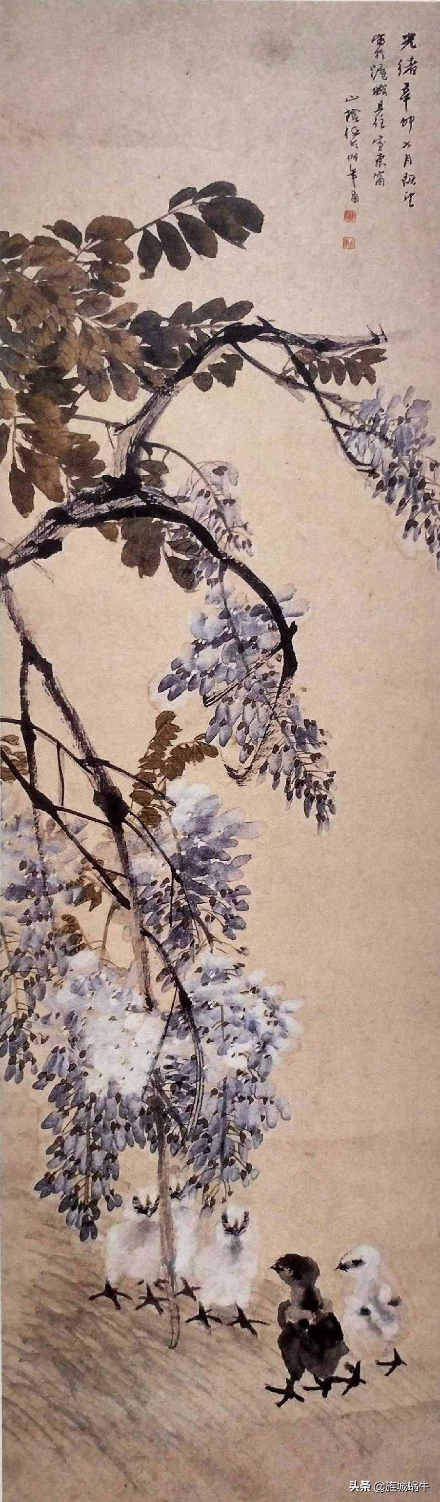 他以笔墨捕捉迎风腾飞的鸟雀、轻灵鲜活的花蕾