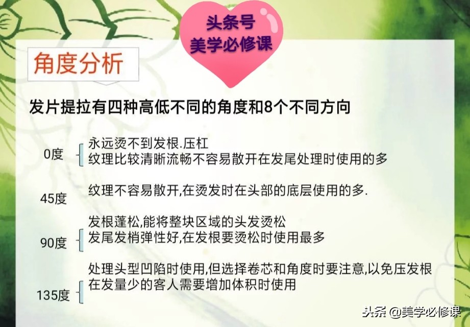 美发烫发基础知识讲解,美发基础烫发教学