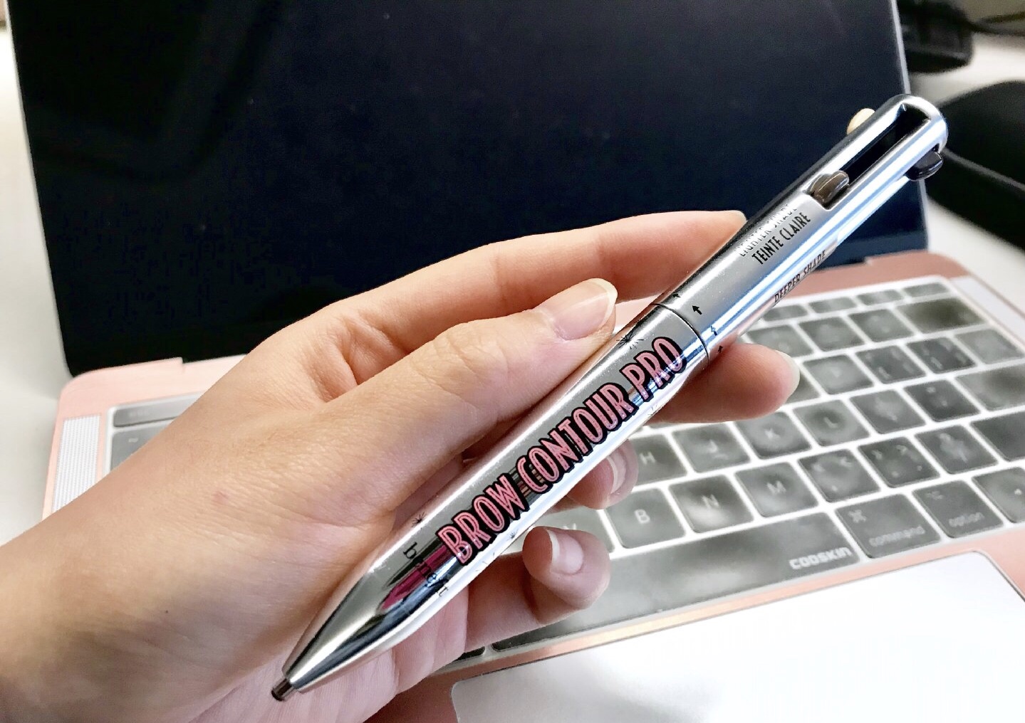 贝玲妃四合一眉笔,贝玲妃三叉眉笔好不好用