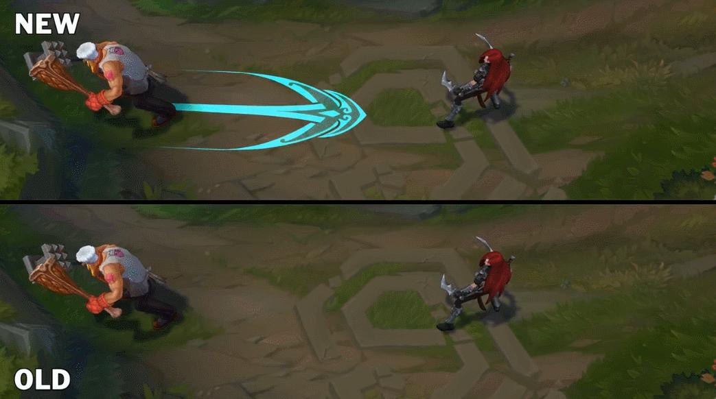 lol奥拉夫皮肤手感排行手游,lol奥拉夫冰河时代皮肤有特效吗