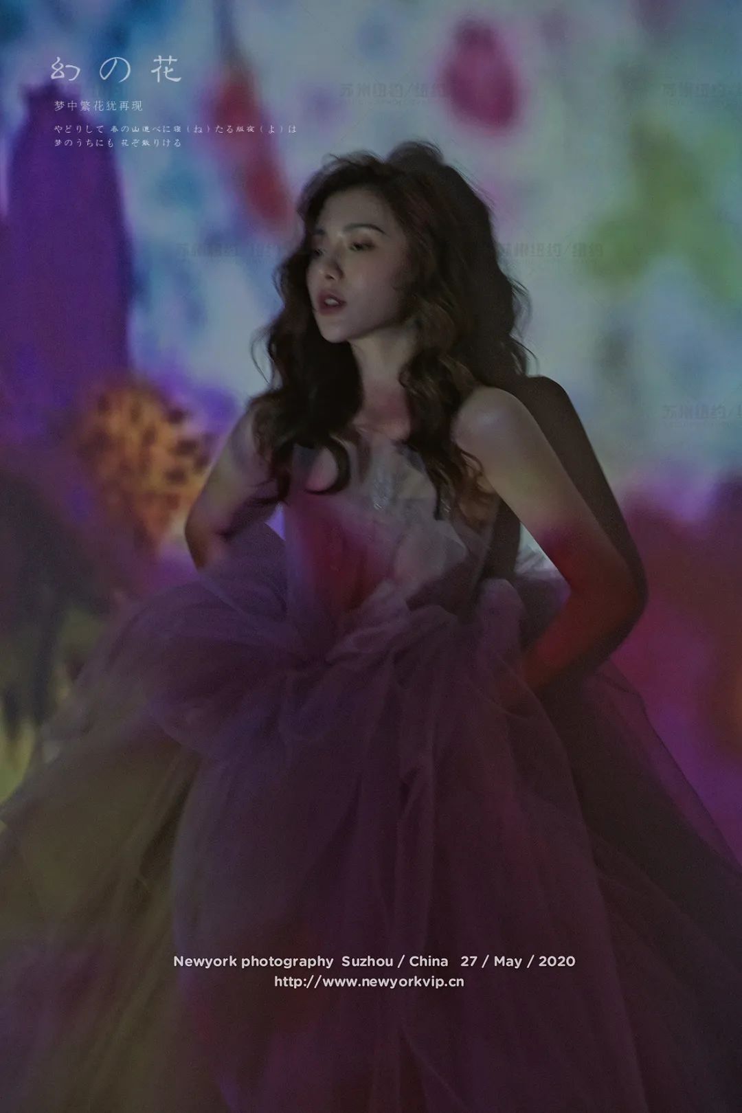 《幻の花》圆你一个梦幻的婚纱照梦
