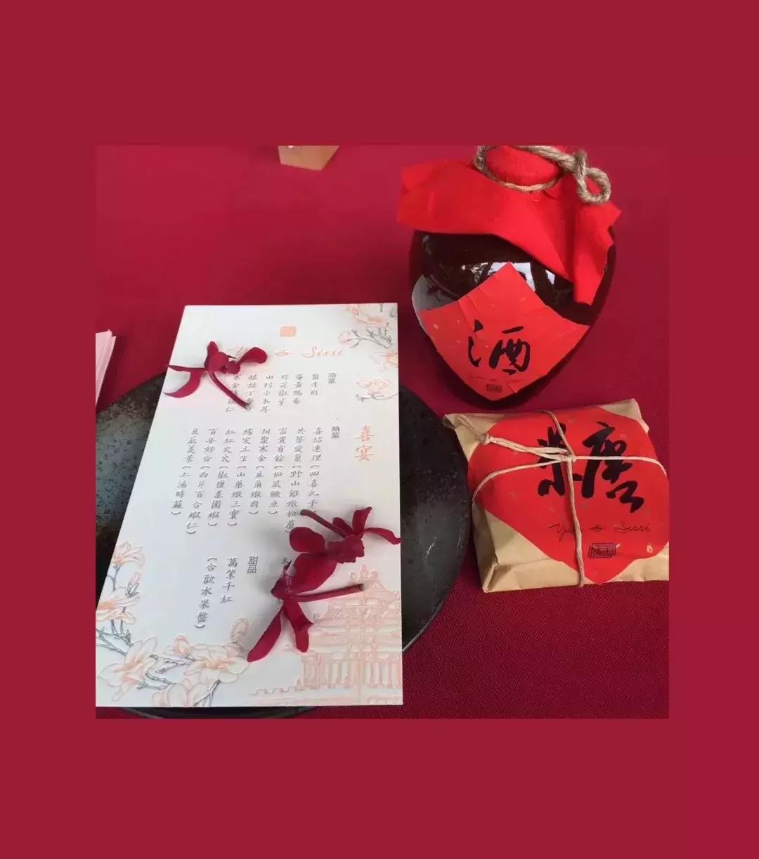 这些伴手礼，让人光看着就想多随份子钱啊啊啊啊啊啊