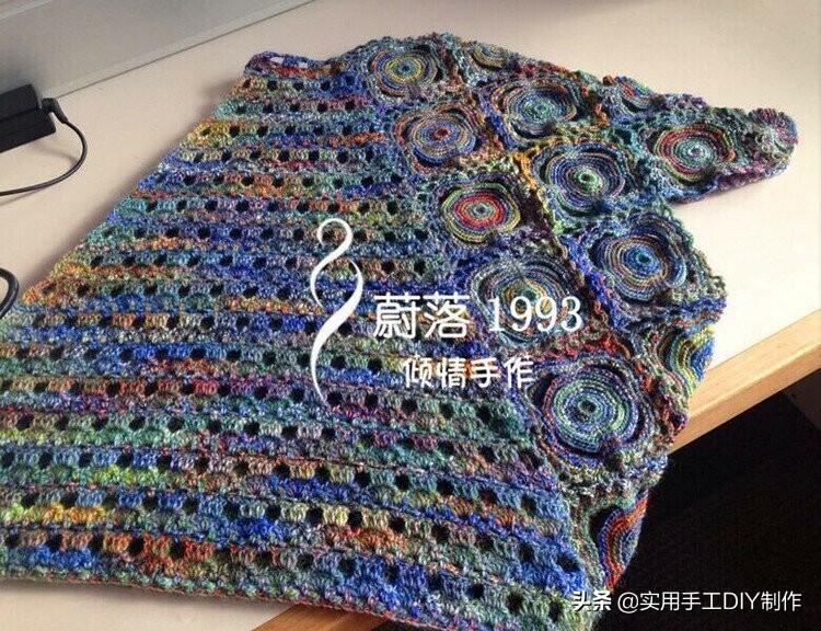 钩织圆形加针规律教程,钩编加针