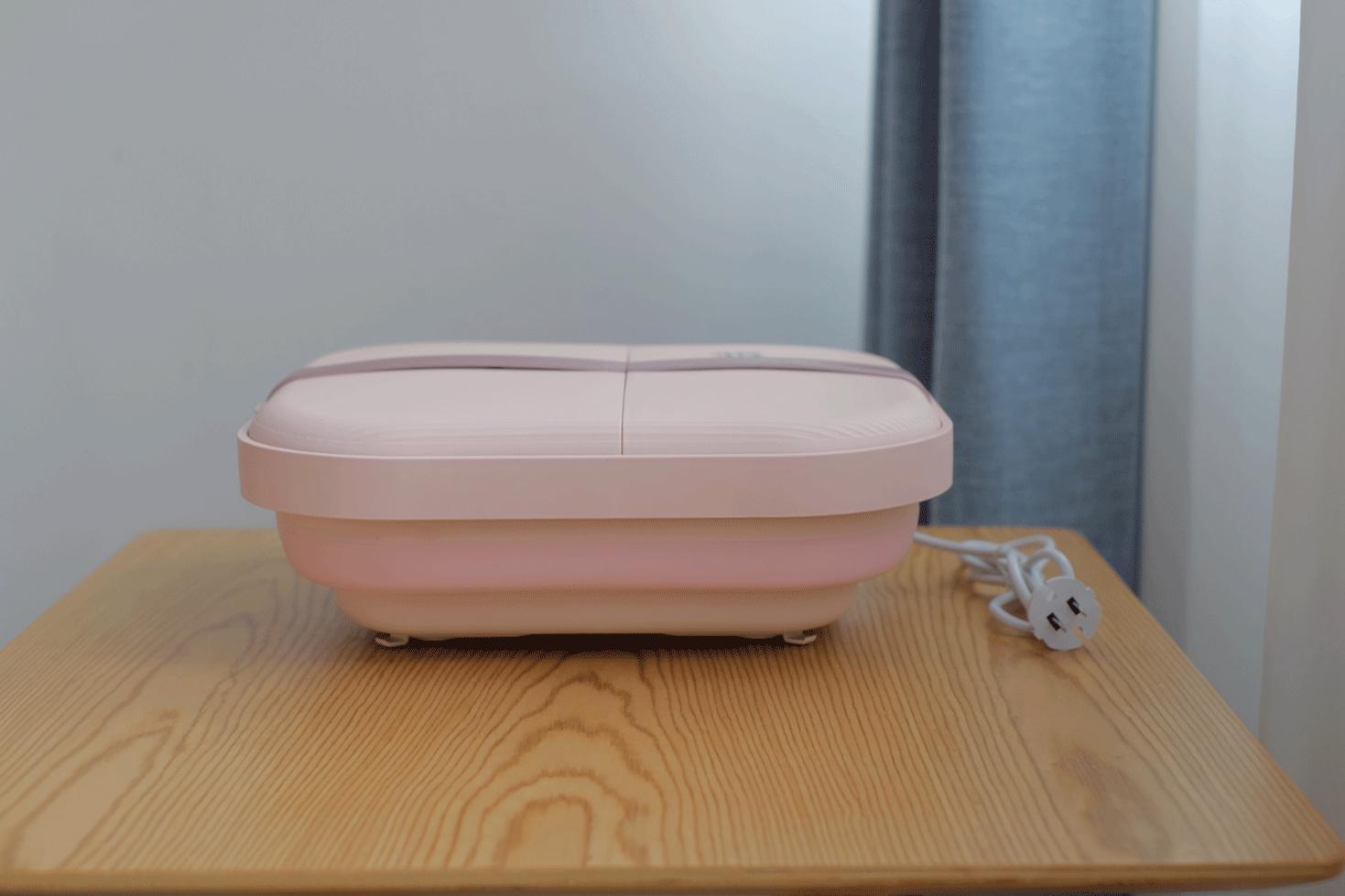 乐伽折叠足浴盆怎么样,按摩浴脚盆不加热