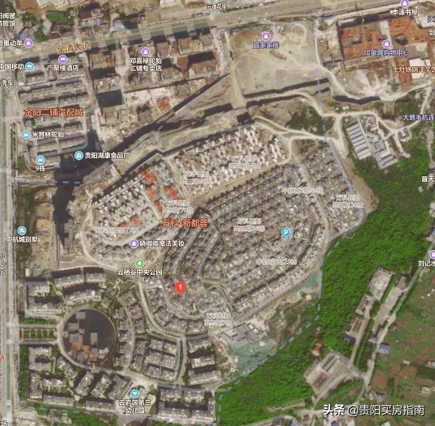 贵阳万科新都荟和中航城什么关系,贵阳万科新都荟中航城