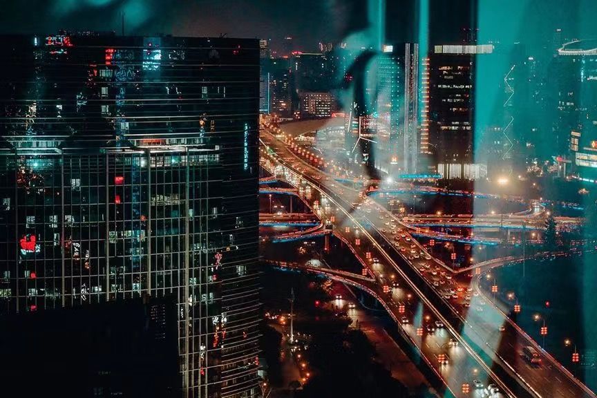 成都夜景pk杭州夜景,成都夜景vs重庆夜景春熙路