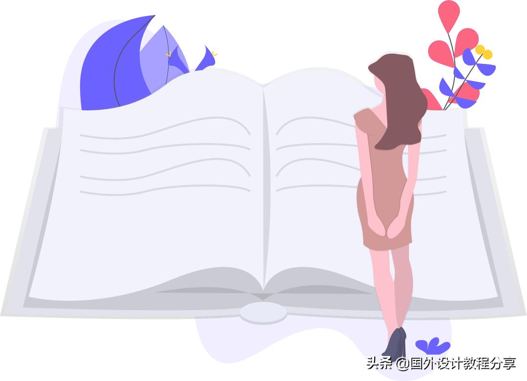 扁平矢量插画教程,矢量扁平插画怎么画