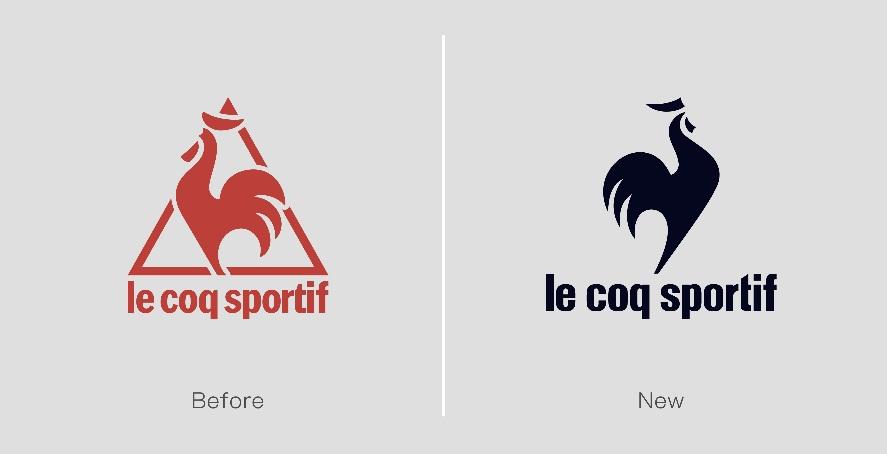 乐卡克正品logo没有三角形边的,乐卡克logo演变