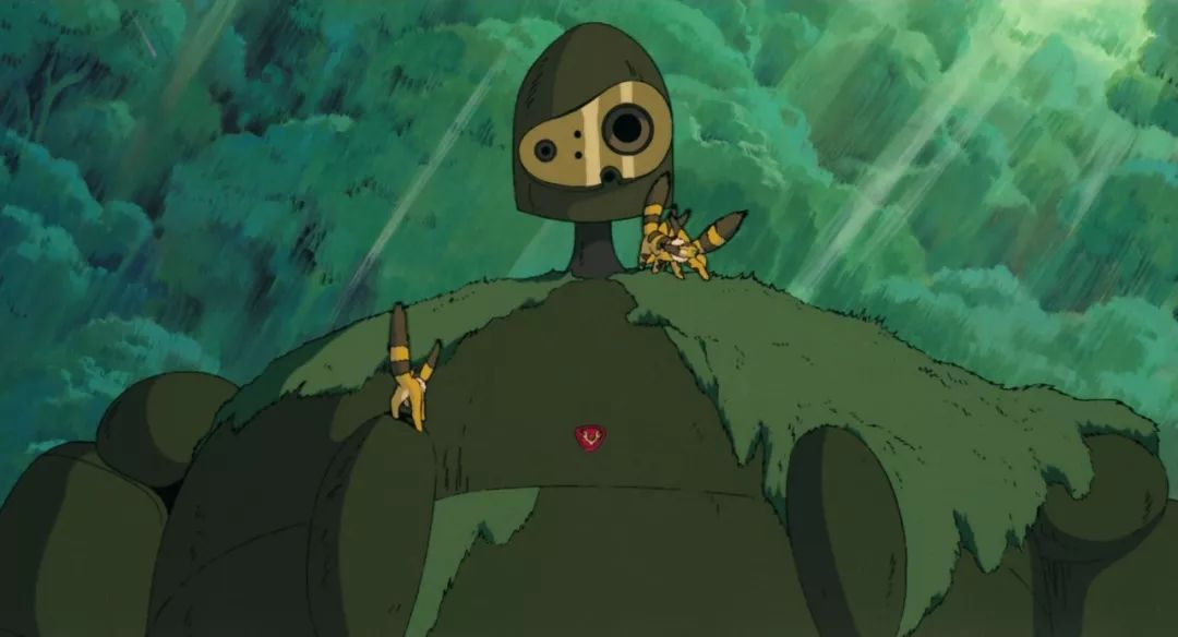 吉卜力动画风格特征,吉卜力电影片头龙猫原图