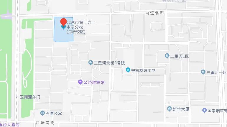 北京市第一六一中学回龙观分校,北京市第一六一中学