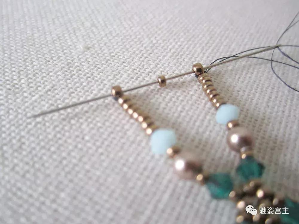 嘉德罗斯耳环怎么做教程,送你一副耳环