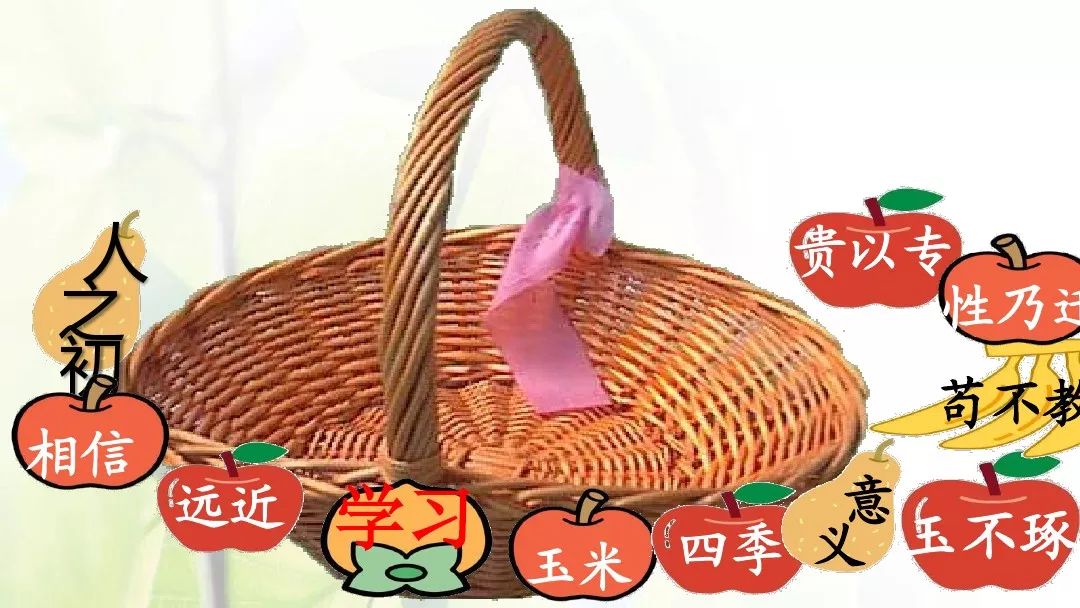 部编版一年级下册人之初知识,一年级下册识字8人之初