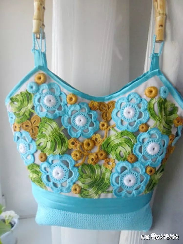 精美绝伦的爱尔兰拼花蕾丝手工编织包包