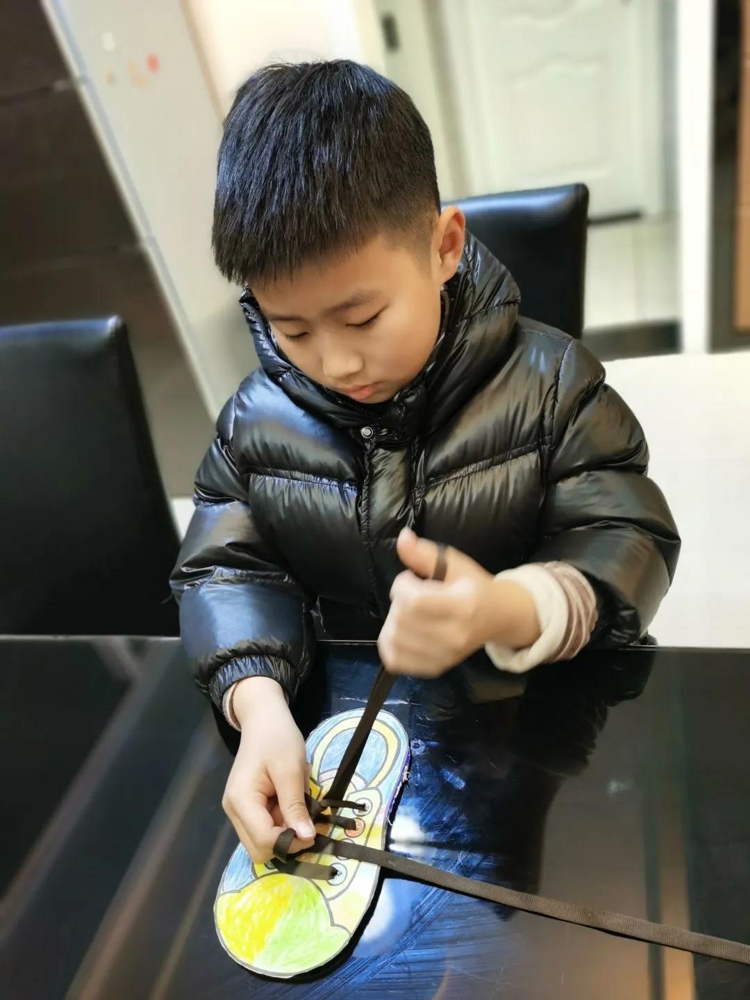 巧手系鞋带手工制作图片,巧手系鞋带活动心得