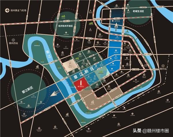 赣州市世纪之门在哪里,赣州世纪之门多少米