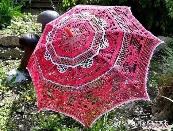 雨伞编织图解教程,旧雨伞千万别扔