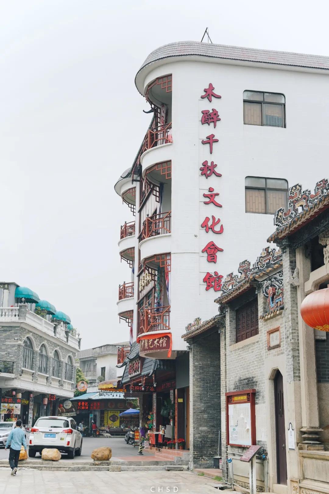 顺德杏坛逢简水乡景区,顺德小周庄之称的逢简水乡