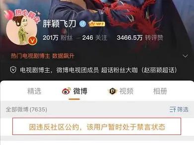 被禁言的女明星有哪些,被禁言的明星一览表