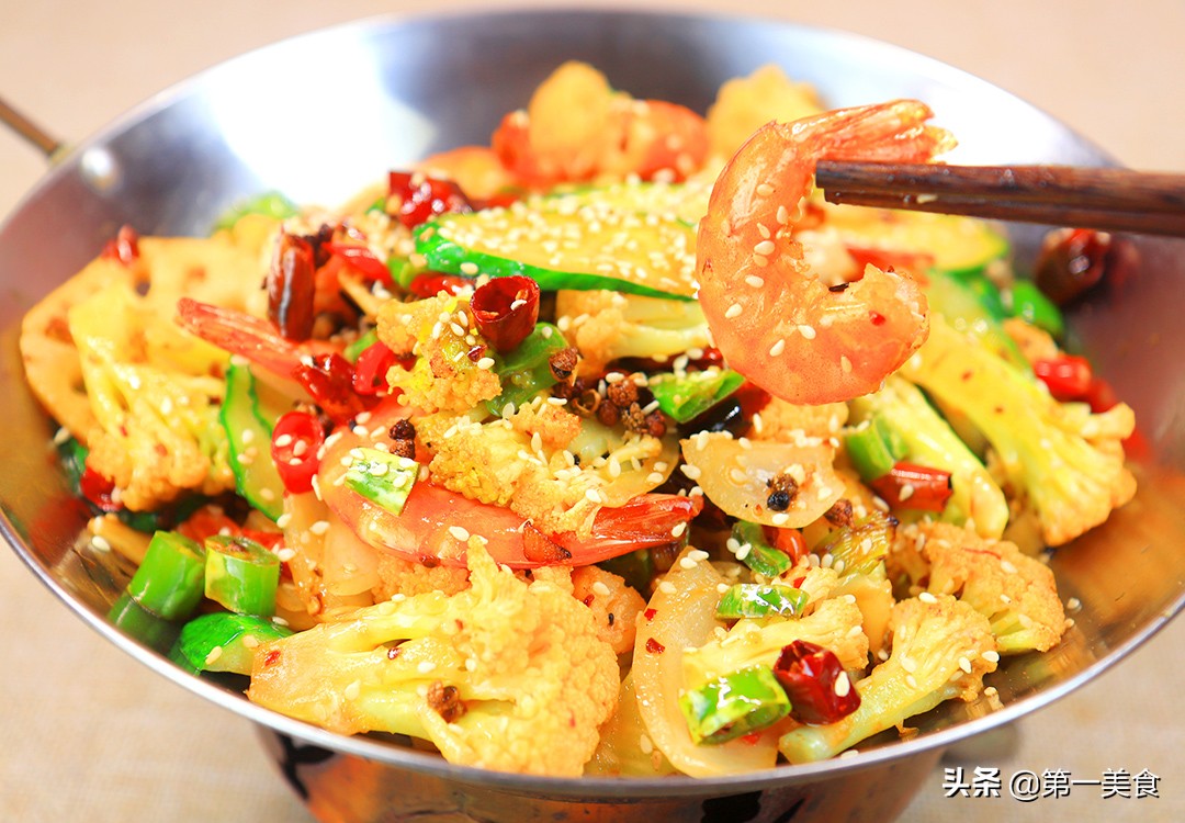 干锅虾的正确做法,干锅虾的做法第一美食