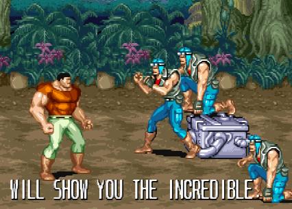 街机游戏被老爹打,街机游戏战胜最强boss