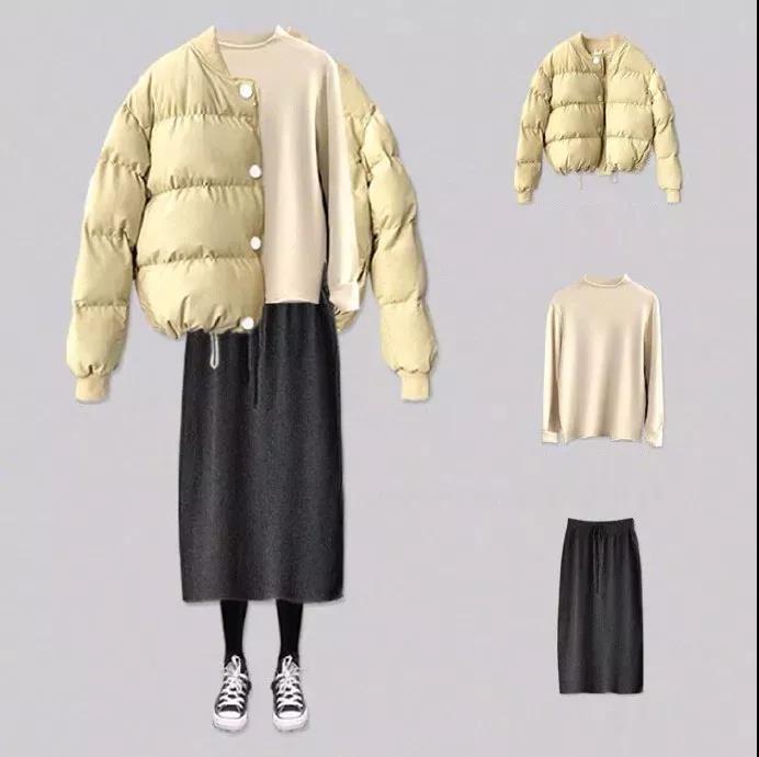 2020年裤子过时了，最美“外套+裙子”搭配，过年回家穿美翻了